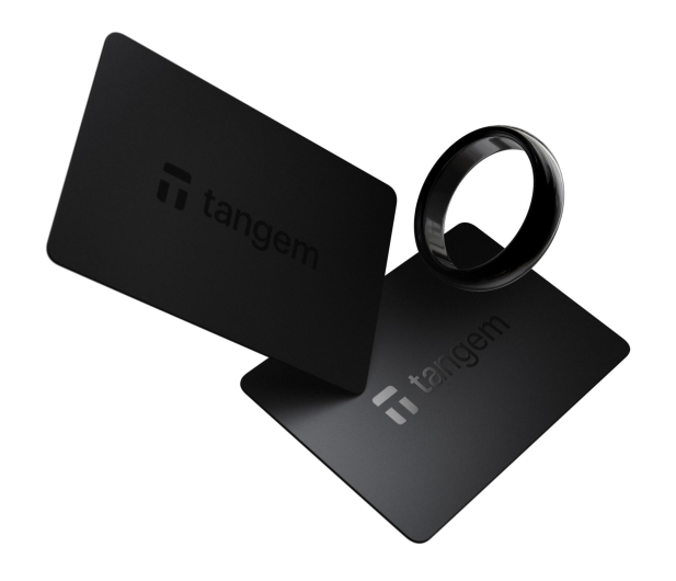 Tangem Ring (rozmiar 8) + 2 karty czarne - 1534867 - zdjęcie